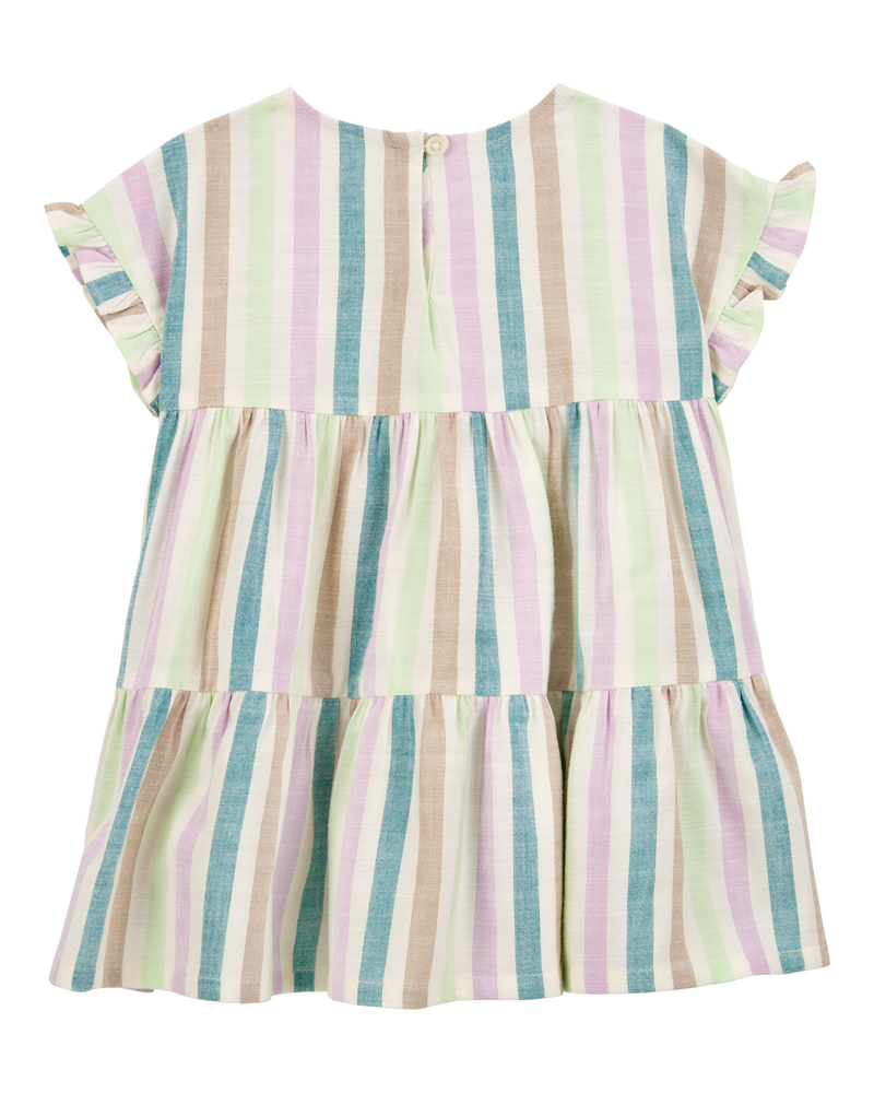 Bébé Robe rayée en jersey, image 2 sur 5 diapositives