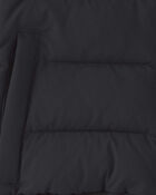 Toddler Boy Bubble Urban Jacket- Black, image 3 of 4 slides