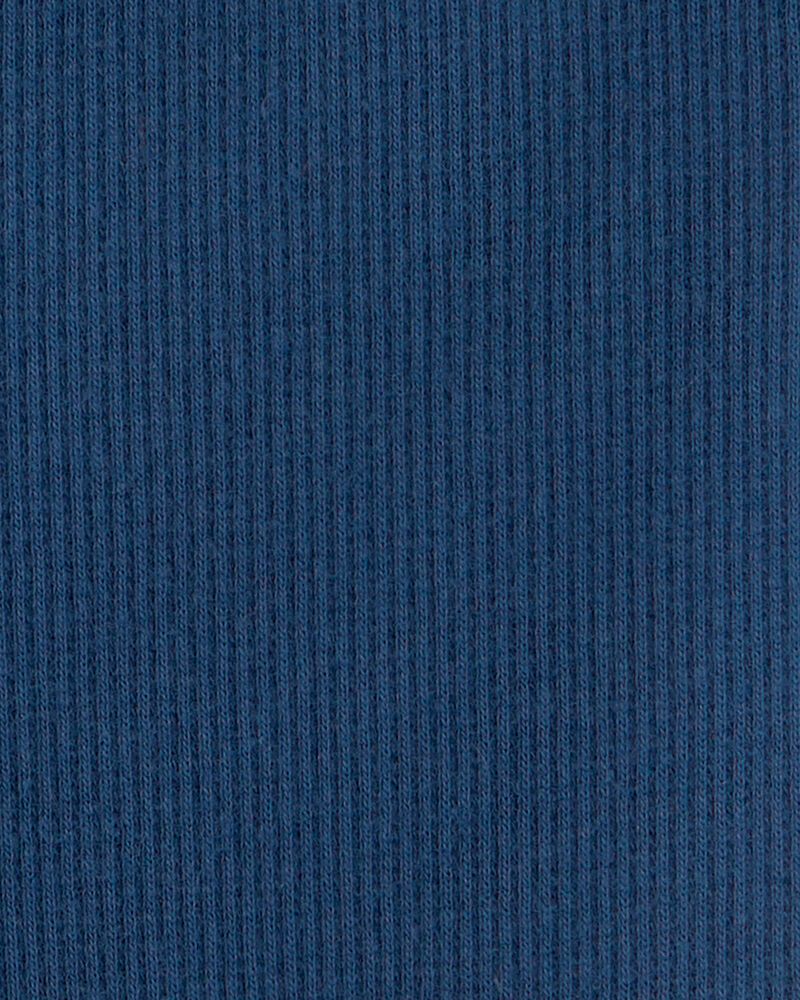 Baby Girl Rib Pants - Blue, image 3 of 4 slides