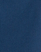 Baby Girl Rib Pants - Blue, image 3 of 4 slides