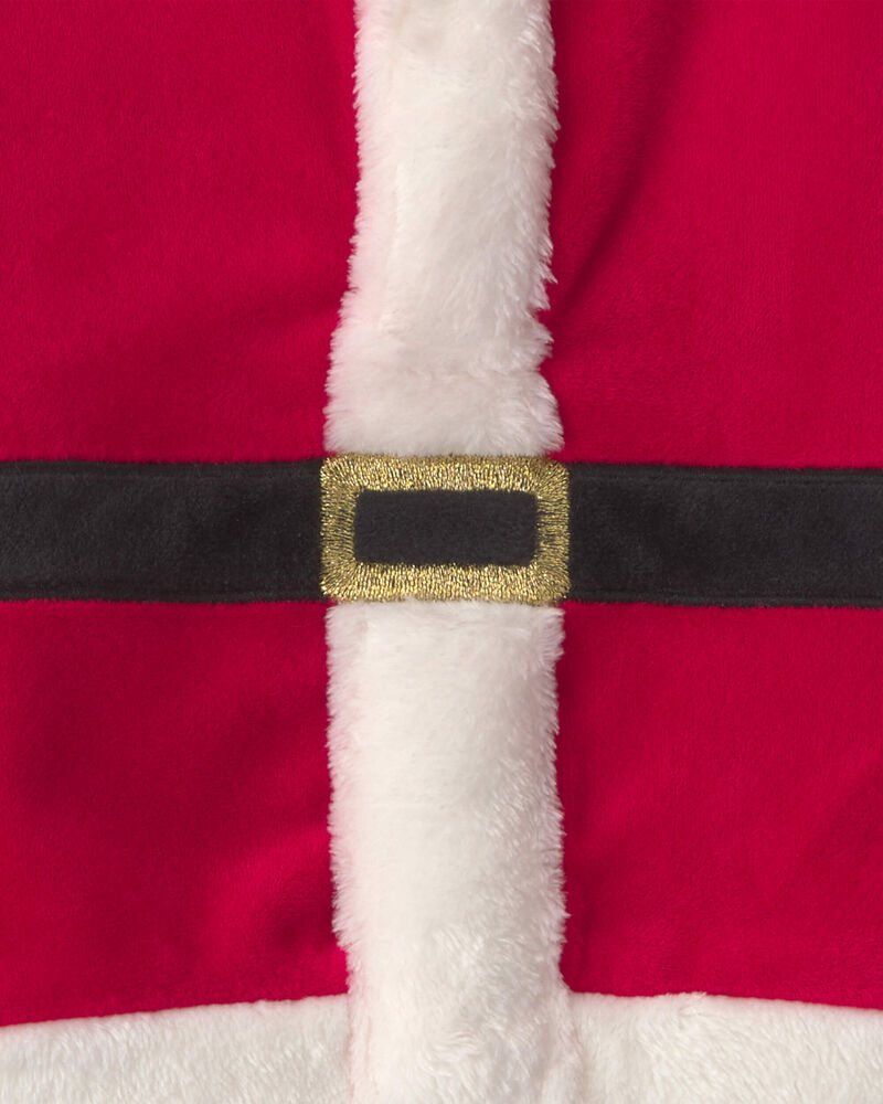 Baby 2-Piece Santa Long-Sleeve Top & Pant Set - Red, image 3 of 4 slides