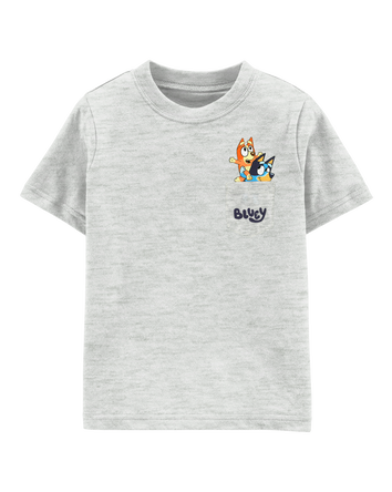 Toddler Bluey Tee - Grey, 