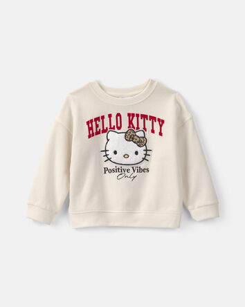 Toddler Girl Hello Kitty&reg; Pullover Sweatshirt - Cream, 