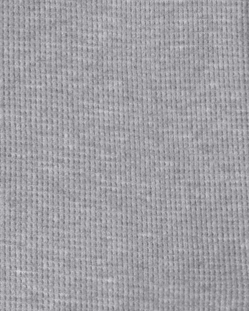 B&eacute;b&eacute; gar&ccedil;on - Ensemble 2 pi&egrave;ces haut et pantalon en tricot gaufr&eacute; de coton biologique, image 3 sur 3 diapositives