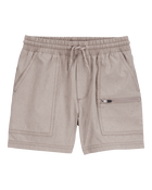 Kid Everyday Trek  Shorts - Taupe, image 1 of 5 slides