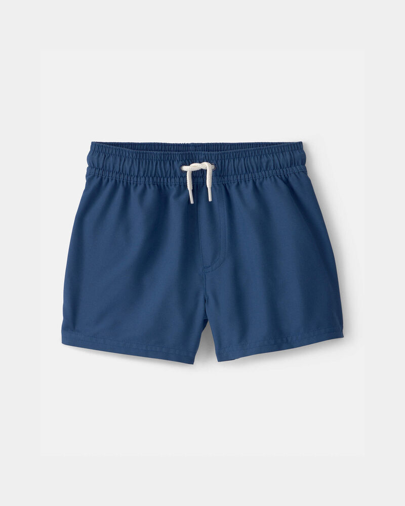 Toddler Boy Swim Trunks - Blue, image 1 of 4 slides