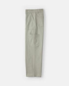 Girls Straight-Leg Cargo Jeans - Green, image 3 of 5 slides