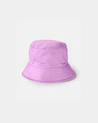Filles - Chapeau cloche r&eacute;versible imperm&eacute;able Kombi pour fille - P&eacute;tales, image 2 sur 3 diapositives