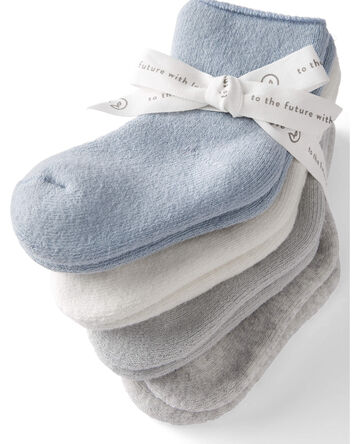 B&eacute;b&eacute; - 4 paires de chaussettes antid&eacute;rapantes, 