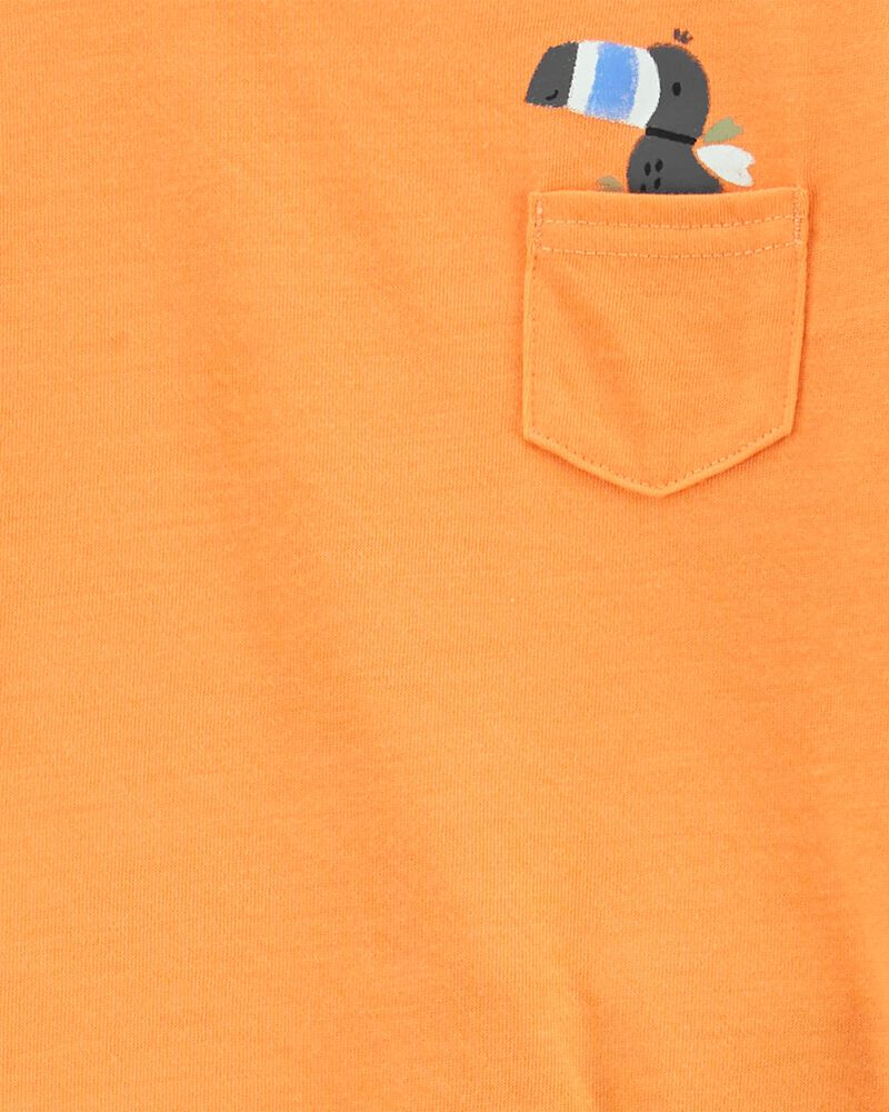 3-Piece Toucan Loose Fit Pyjamas, image 2 of 3 slides