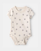 Baby Soccer Graphic Bodysuit - Ivory, image 1 of 3 slides