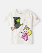 Toddler Girl Wicked Short-Sleeve Graphic Tee - Cream, image 1 of 4 slides
