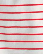 Baby Girl 3-Piece Sailboat Short-Sleeve Top, Bodysuit & Short Set - Red/White, image 2 of 5 slides
