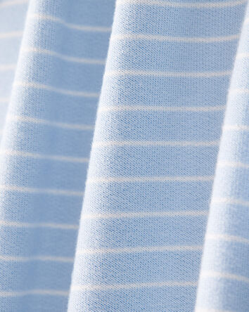 Bébé garçon - Combinaison à manches longues PurelySoft – Bleue, 