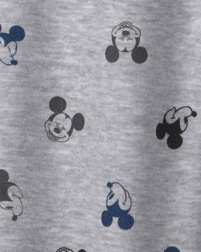 Toddler Boy 2-Piece Disney&copy; Mickey Striped Long-Sleeve Top & Pant Set - Grey/Black, image 4 of 4 slides
