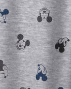 Toddler Boy 2-Piece Disney&copy; Mickey Striped Long-Sleeve Top & Pant Set - Grey/Black, image 4 of 4 slides