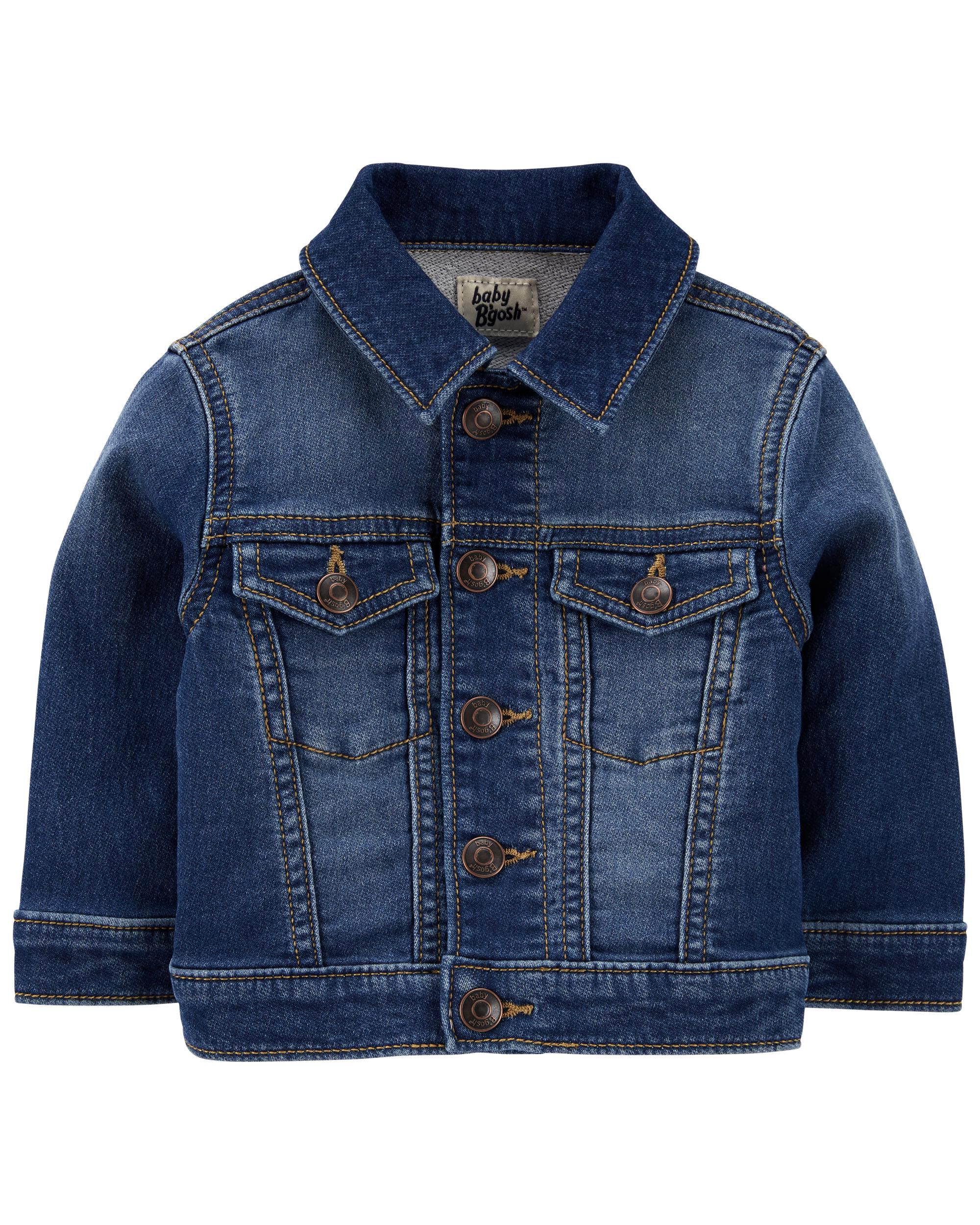denim baby jacket