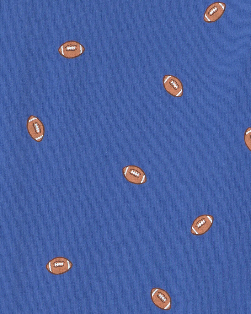 Toddler Boy Football Long-Sleeve Top - Blue, image 2 of 3 slides