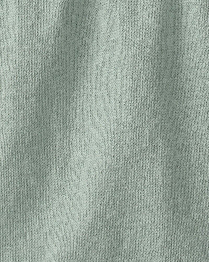 Baby 2-Piece Sailboat Overall Set - Green/Ivory, image 5 of 6 slides