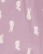 Baby 2-Piece Bunny Print Bodysuit Pant Set, image 3 of 4 slides