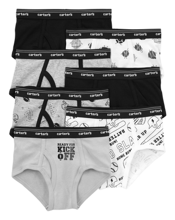 Toddler 7-Pack Cotton Briefs Underwear, 