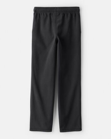 Garçons - Pantalons de jogging en polaire - Noir, 