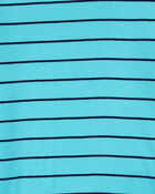 Kid 4-Piece Striped Dinosaur 100% Snug Fit Cotton Pyjamas, image 3 of 4 slides