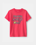 Toddler Boy 'Having A Great Day' Graphic Tee - Orange, image 1 of 3 slides
