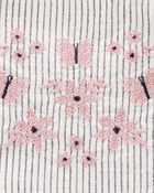 Toddler Striped Flutter-Sleeve Dress, image 3 of 4 slides