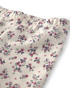 Toddler Girl 2-Pack Recycled Fleece Bottoms Made with Organic Cotton, image 5 of 6 slides