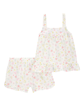 Kid Floral Loose Fit 2-Piece Pyjamas, 