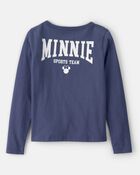 Girls Disney&copy; Minnie Mouse Long-Sleeve Top - Navy, image 2 of 5 slides
