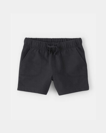 Tout-petit gar&ccedil;on - Shorts en Jersey bouclette - Noir, 