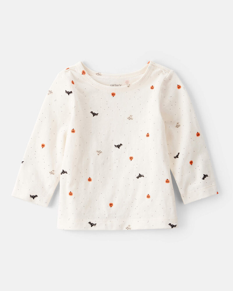 Baby 3-Piece Halloween Tee & Jumper Set, image 3 of 6 slides