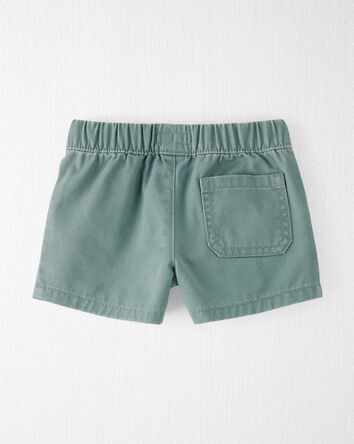 Organic Cotton Drawstring Shorts, 