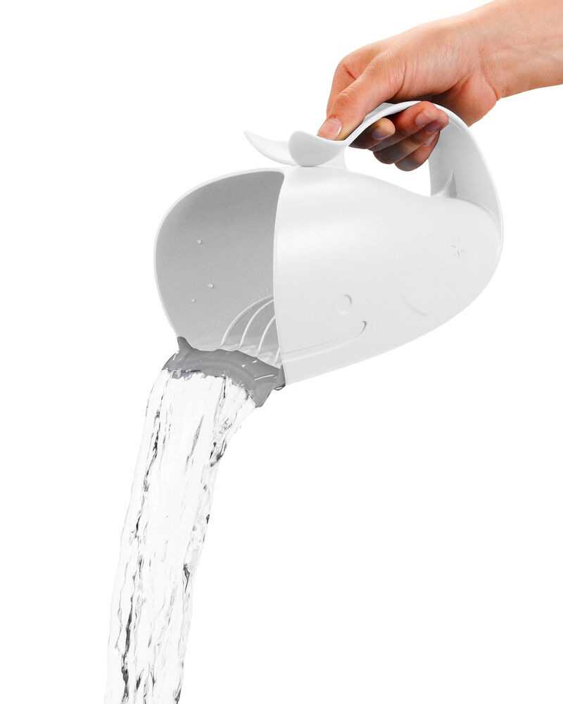 MOBY&reg; Waterfall Bath Rinser - White, image 5 of 13 slides