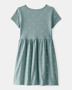 Girls Heart Print Dress, image 2 of 4 slides