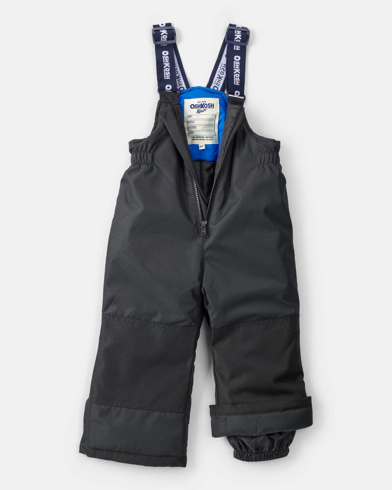 Toddler Boy 2-Piece Solid Snowsuit Set - Blue, image 3 of 13 slides