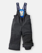 Toddler Boy 2-Piece Solid Snowsuit Set - Blue, image 3 of 13 slides