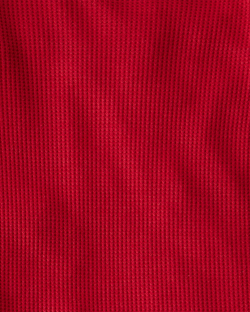 Toddler PurelySoft Snug Fit 2-Piece pyjamas - Red, image 3 of 5 slides