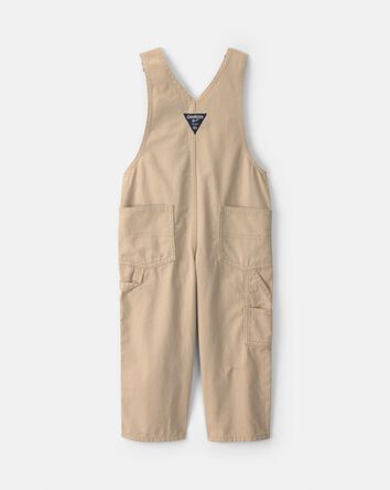 Toddler Train Overalls - Khaki, 