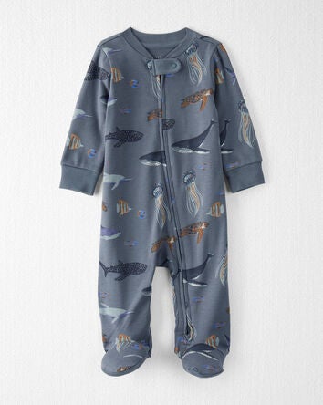 Baby Organic Cotton Sleeper Pyjamas, 