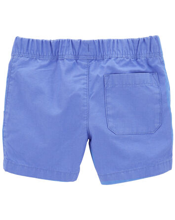 Pull-On Canvas Shorts, 