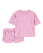 Toddler Girl 2-Piece Angelfish Loose Fit Pyjamas, image 1 of 3 slides