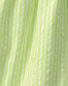 Filles - Short &agrave; ourlet festonn&eacute; - Vert, image 3 sur 3 diapositives