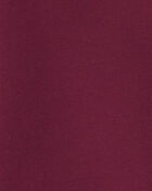 Boys Fleece Pullover Sweatshirt - Burgundy, image 2 of 3 slides