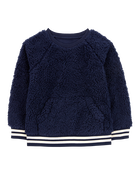 Toddler Sherpa Fleece Pullover, image 1 of 4 slides