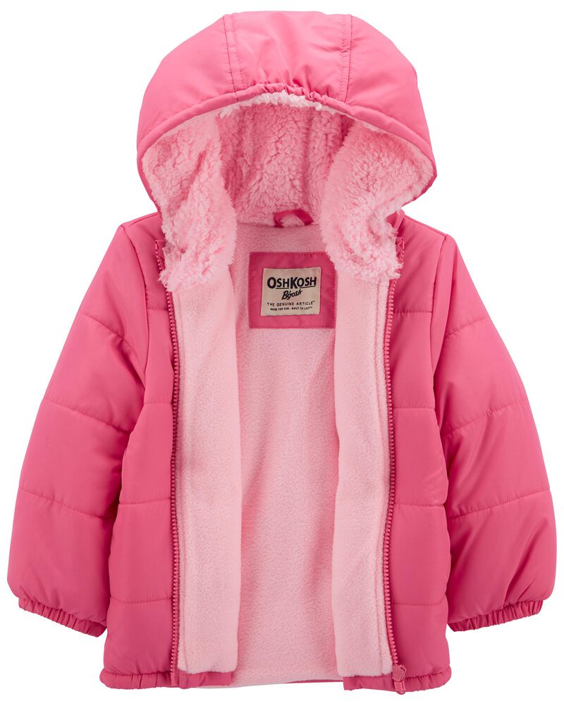 Baby Pink Puffer Jacket