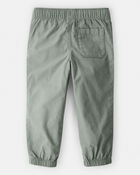 Toddler Boy Cotton Pull-On Fashion Pants - Green, image 2 of 4 slides