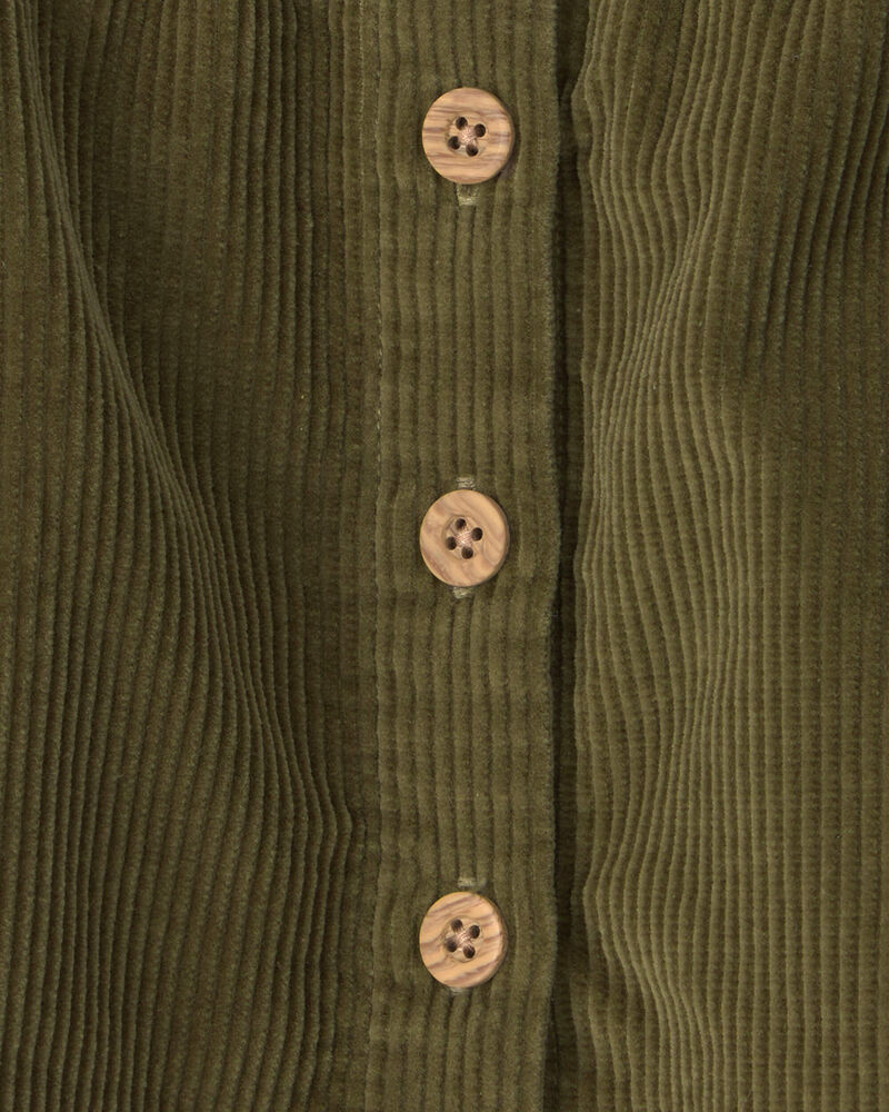 Toddler Girl Organic Cotton Corduroy Skirt, image 3 of 4 slides